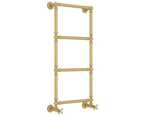 Купить Полотенцесушитель водяной 960х400 золотой матовый Сунержа Ренессанс 1304 032-0280-9640 в магазине сантехники Santeh-Crystal.ru