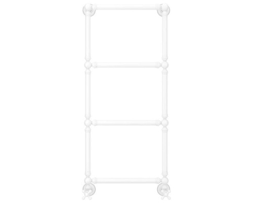 Заказать Полотенцесушитель водяной 960х400 белый глянец Сунержа Ренессанс 1304 12-0280-9640 в магазине сантехники Santeh-Crystal.ru