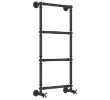 Полотенцесушитель водяной 960х400 темный титан муар Сунержа Ренессанс 1304 15-0280-9640