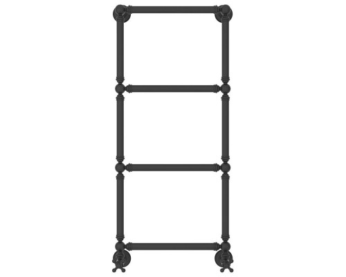 Приобрести Полотенцесушитель водяной 960х400 темный титан муар Сунержа Ренессанс 1304 15-0280-9640 в магазине сантехники Santeh-Crystal.ru