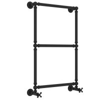 Полотенцесушитель водяной 860х500 черный матовый Сунержа Ренессанс 1304 31-0280-8650