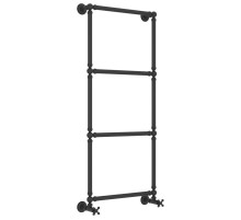 Полотенцесушитель водяной 1260х500 темный титан муар Сунержа Ренессанс 1304 15-0280-1250