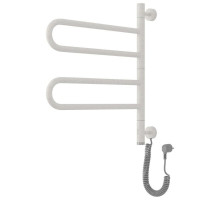 Полотенцесушитель электрический 567x535 античное белое золото МЭМ Сунержа Парео 4.0-2С 10-0823-0567