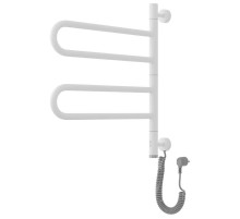 Полотенцесушитель электрический 567x535 белый матовый МЭМ Сунержа Парео 4.0-2С 30-0823-0567