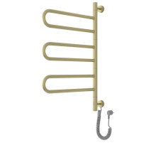 Полотенцесушитель электрический 773x535 шампань матовая МЭМ Сунержа Парео 4.0-3С 022-0823-0773