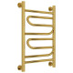 Заказать Полотенцесушитель водяной 600х400 золотой Сунержа Элегия+ 03-0205-6040 в магазине сантехники Santeh-Crystal.ru
