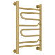 Приобрести Полотенцесушитель водяной 600х400 золотой матовый Сунержа Элегия+ 032-0205-6040 в магазине сантехники Santeh-Crystal.ru