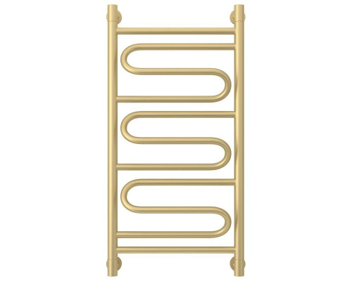 Купить Полотенцесушитель водяной 800х400 шампань матовая Сунержа Элегия+ 022-0205-8040 в магазине сантехники Santeh-Crystal.ru