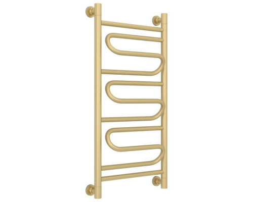 Купить Полотенцесушитель водяной 800х400 шампань матовая Сунержа Элегия+ 022-0205-8040 в магазине сантехники Santeh-Crystal.ru