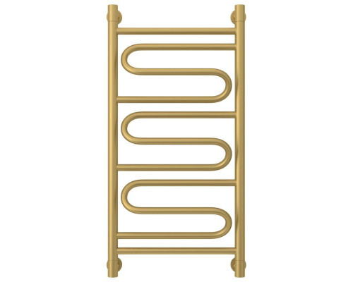 Заказать Полотенцесушитель водяной 800х400 золотой матовый Сунержа Элегия+ 032-0205-8040 в магазине сантехники Santeh-Crystal.ru