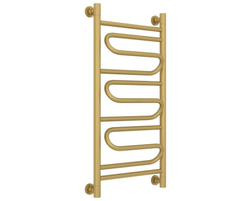 Заказать Полотенцесушитель водяной 800х400 золотой матовый Сунержа Элегия+ 032-0205-8040 в магазине сантехники Santeh-Crystal.ru