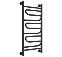 Полотенцесушитель водяной 800х400 черный матовый Сунержа Элегия+ 31-0205-8040