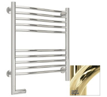 Полотенцесушитель электрический 600х500 шампань МЭМ левый Сунержа Флюид 2.0 020-5220-6050