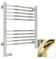 Полотенцесушитель электрический 600х500 шампань МЭМ левый Сунержа Флюид 2.0 020-5220-6050