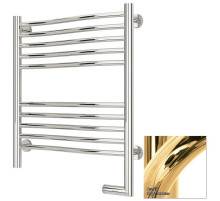 Полотенцесушитель электрический 600х500 золотой МЭМ правый Сунержа Флюид 2.0 03-5221-6050