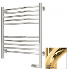 Полотенцесушитель электрический 600х500 золотой МЭМ правый Сунержа Флюид 2.0 03-5221-6050
