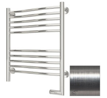 Полотенцесушитель электрический 600х500 сатин МЭМ правый Сунержа Флюид 2.0 071-5221-6050