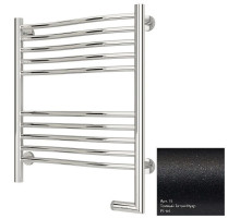 Полотенцесушитель электрический 600х500 темный титан муар  МЭМ правый Сунержа Флюид 2.0 15-5221-6050