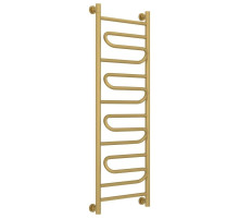 Полотенцесушитель водяной 1200х400 золотой матовый Сунержа Элегия+ 032-0205-1240