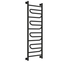 Полотенцесушитель водяной 1200х400 черный матовый Сунержа Элегия+ 31-0205-1240