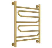 Полотенцесушитель водяной 600х500 золотой матовый Сунержа Элегия+ 032-0205-6050
