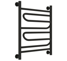 Полотенцесушитель водяной 600х500 черный матовый Сунержа Элегия+ 31-0205-6050