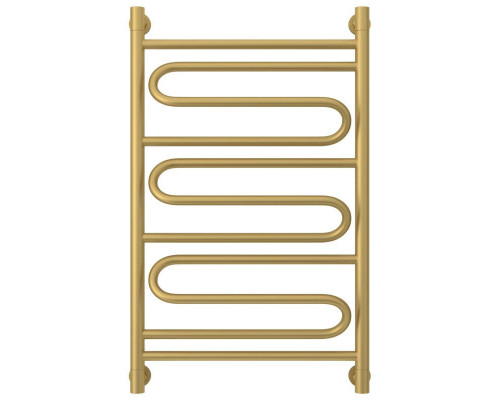 Купить Полотенцесушитель водяной 800х500 золотой матовый Сунержа Элегия+ 032-0205-8050 в магазине сантехники Santeh-Crystal.ru