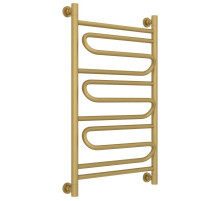 Полотенцесушитель водяной 800х500 золотой матовый Сунержа Элегия+ 032-0205-8050