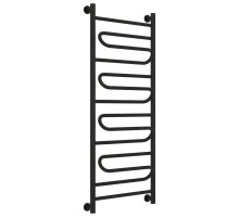 Полотенцесушитель водяной 1200х500 черный матовый Сунержа Элегия+ 31-0205-1250