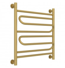 Полотенцесушитель водяной 600х600 золотой матовый Сунержа Элегия+ 032-0205-6060