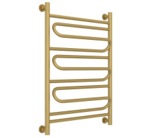 Полотенцесушитель водяной 800х600 золотой матовый Сунержа Элегия+ 032-0205-8060