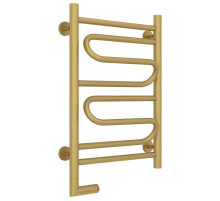 Полотенцесушитель электрический 600х400 золотой матовый МЭМ левый Сунержа Элегия 2.0 032-5218-6040