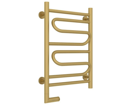 Купить Полотенцесушитель электрический 600х400 золотой матовый МЭМ левый Сунержа Элегия 2.0 032-5218-6040 в магазине сантехники Santeh-Crystal.ru