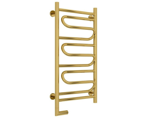 Купить Полотенцесушитель электрический 800х400 золотой МЭМ левый Сунержа Элегия 2.0 03-5218-8040 в магазине сантехники Santeh-Crystal.ru