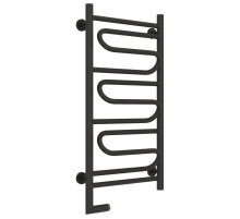 Полотенцесушитель электрический 800х400 темный титан муар МЭМ левый Сунержа Элегия 2.0 15-5218-8040