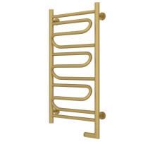 Полотенцесушитель электрический 800х400 золотой матовый МЭМ правый Сунержа Элегия 2.0 032-5219-8040