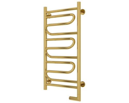 Приобрести Полотенцесушитель электрический 800х400 золотой МЭМ правый Сунержа Элегия 2.0 03-5219-8040 в магазине сантехники Santeh-Crystal.ru