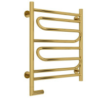 Полотенцесушитель электрический 600х500 золотой МЭМ левый Сунержа Элегия 2.0 03-5218-6050