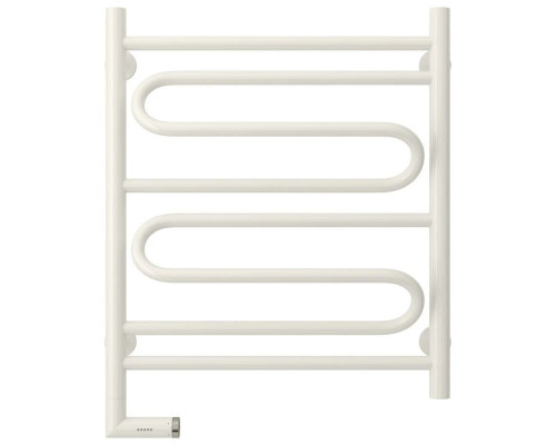 Заказать Полотенцесушитель электрический 600х500 белый глянец МЭМ левый Сунержа Элегия 2.0 12-5218-6050 в магазине сантехники Santeh-Crystal.ru