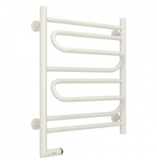Полотенцесушитель электрический 600х500 белый глянец МЭМ левый Сунержа Элегия 2.0 12-5218-6050