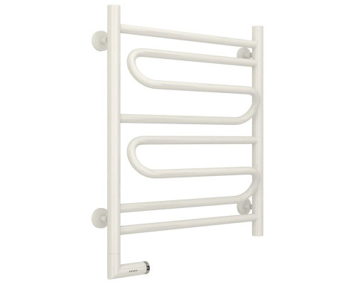 Заказать Полотенцесушитель электрический 600х500 белый глянец МЭМ левый Сунержа Элегия 2.0 12-5218-6050 в магазине сантехники Santeh-Crystal.ru