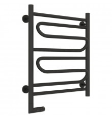 Полотенцесушитель электрический 600х500 темный титан муар МЭМ левый Сунержа Элегия 2.0 15-5218-6050