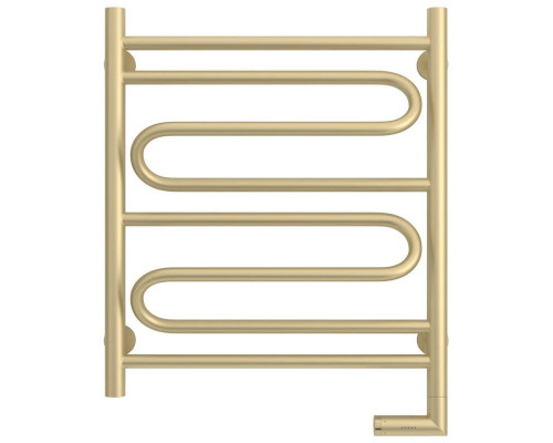 Заказать Полотенцесушитель электрический 600х500 шампань матовая МЭМ правый Сунержа Элегия 2.0 022-5219-6050 в магазине сантехники Santeh-Crystal.ru