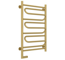 Полотенцесушитель электрический 800х500 золотой матовый МЭМ левый Сунержа Элегия 2.0 032-5218-8050