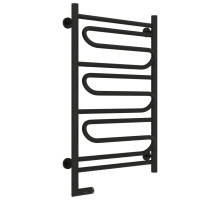 Полотенцесушитель электрический 800х500 черный матовый МЭМ левый Сунержа Элегия 2.0 31-5218-8050