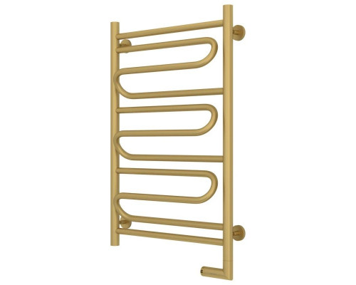 Приобрести Полотенцесушитель электрический 800х500 золотой матовый МЭМ правый Сунержа Элегия 2.0 032-5219-8050 в магазине сантехники Santeh-Crystal.ru