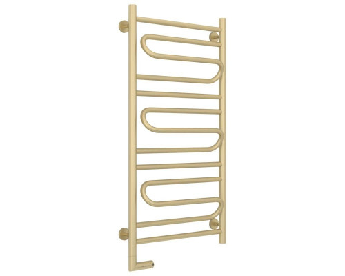 Заказать Полотенцесушитель электрический 1000х500 шампань матовая МЭМ левый Сунержа Элегия 2.0 022-5218-1050 в магазине сантехники Santeh-Crystal.ru