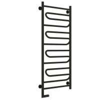 Полотенцесушитель электрический 1200х500 черный матовый МЭМ левый Сунержа Элегия 2.0 31-5218-1250