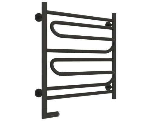 Купить Полотенцесушитель электрический 600х600 темный титан муар МЭМ левый Сунержа Элегия 2.0 15-5218-6060 в магазине сантехники Santeh-Crystal.ru