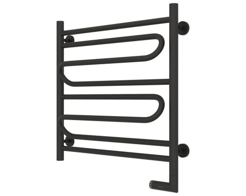 Купить Полотенцесушитель электрический 600х600 темный титан муар МЭМ правый Сунержа Элегия 2.0 15-5219-6060 в магазине сантехники Santeh-Crystal.ru